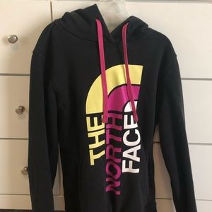 The North Face sweatshirt